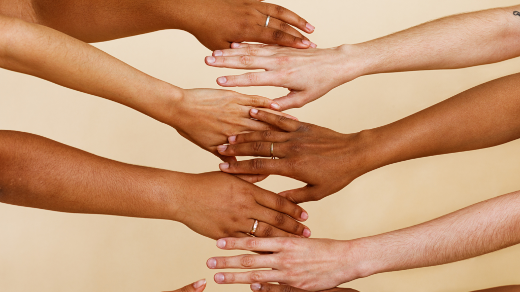 Different skin tones